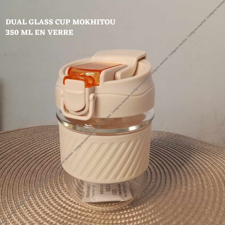 DUAL GLASS MOKHITOU 350ML EN VERRE