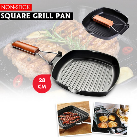 Square Grill Pan 28 cm